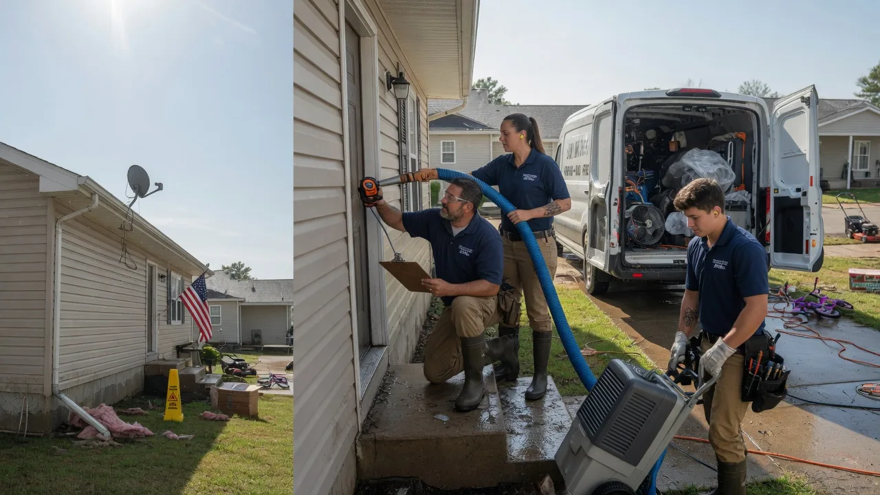 Ceiling Water Damage Restoration in Boonville, NC near me
